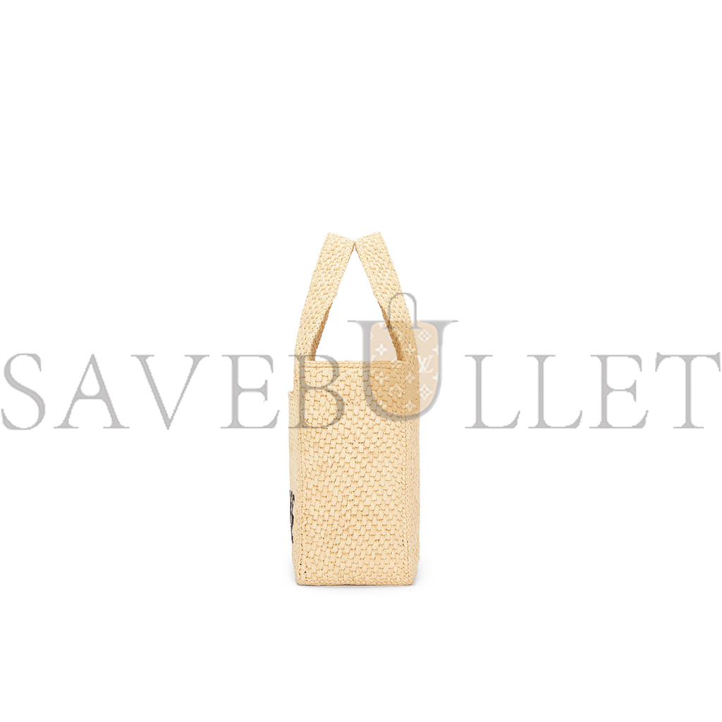 LOEWE SMALL FONT TOTE IN RAFFIA A685B59X03 (24*19.5*11cm) LOEWE SMALL FONT TOTE IN RAFFIA A685B59X03 (24*19.5*11cm)